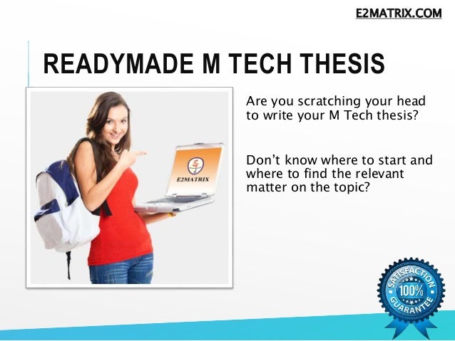 M tech thesis topics